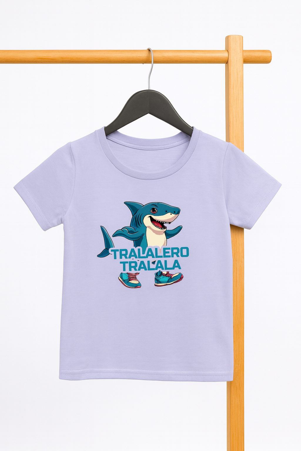 Boy's Crew Neck Tralalero Tralala T-Shirt
