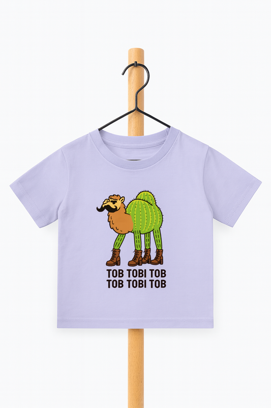 Boy's Crew Neck Tob Tobi Tob T-Shirt